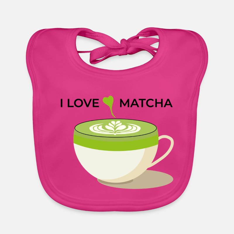J’adore le Matcha Bavoir bio Bébé