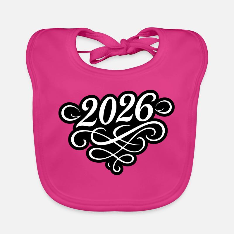 Année 2026 Bavoir bio Bébé