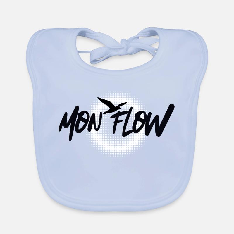 Mon Flow – Liberté et Flow dans un design moderne Bavoir bio Bébé