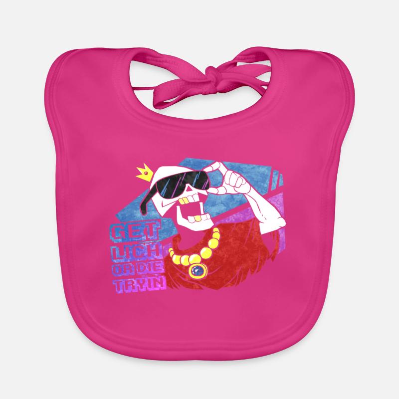 Get Lich V1 - Baby Bio-Lätzchen - Fuchsia