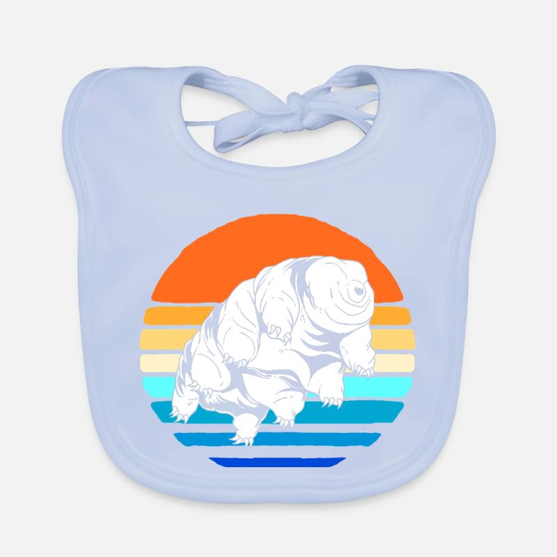 Tardigrade Tardigrade Ours d’eau tardigrade Bavoir bio Bébé