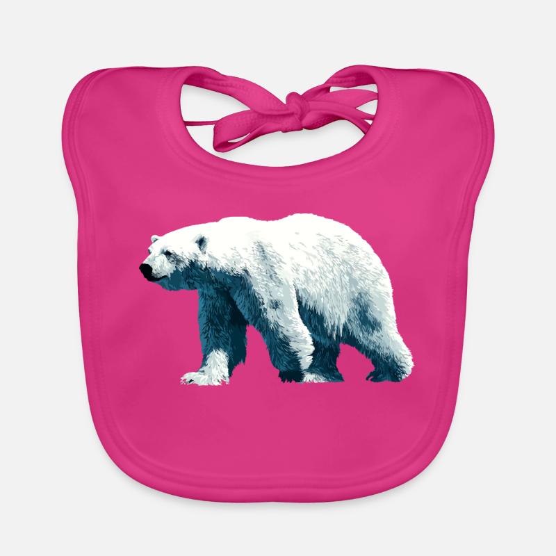 Polar Bear Polar Bear Organic Baby Bibs