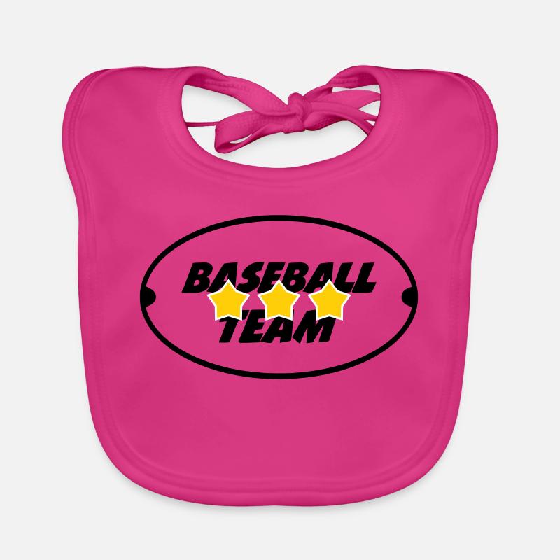 Baseballmannschaft – Sport Baby Bio-Lätzchen