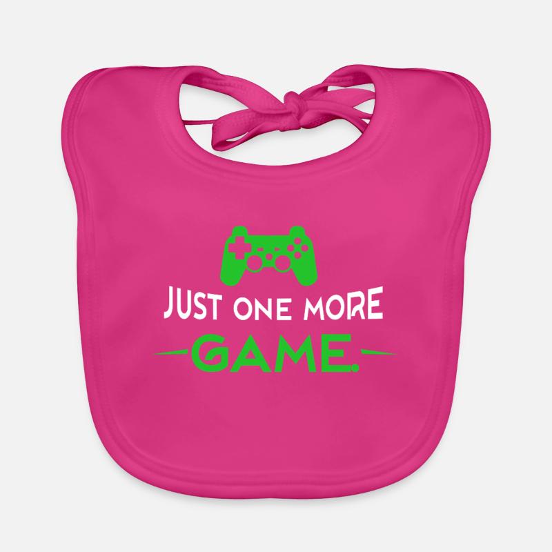 Just_one_more_game_-_jouer_ Bavoir bio Bébé