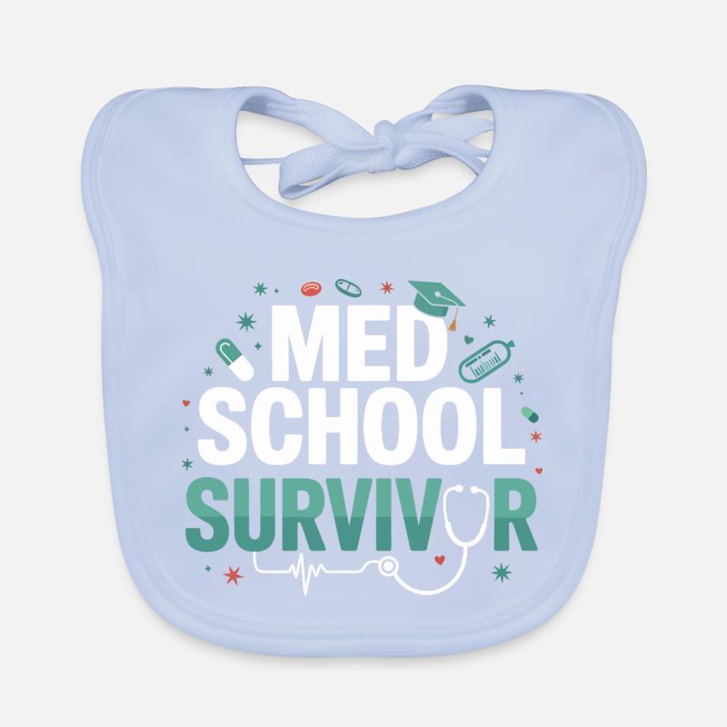 Survivant de l’école de médecine Bavoir bio Bébé