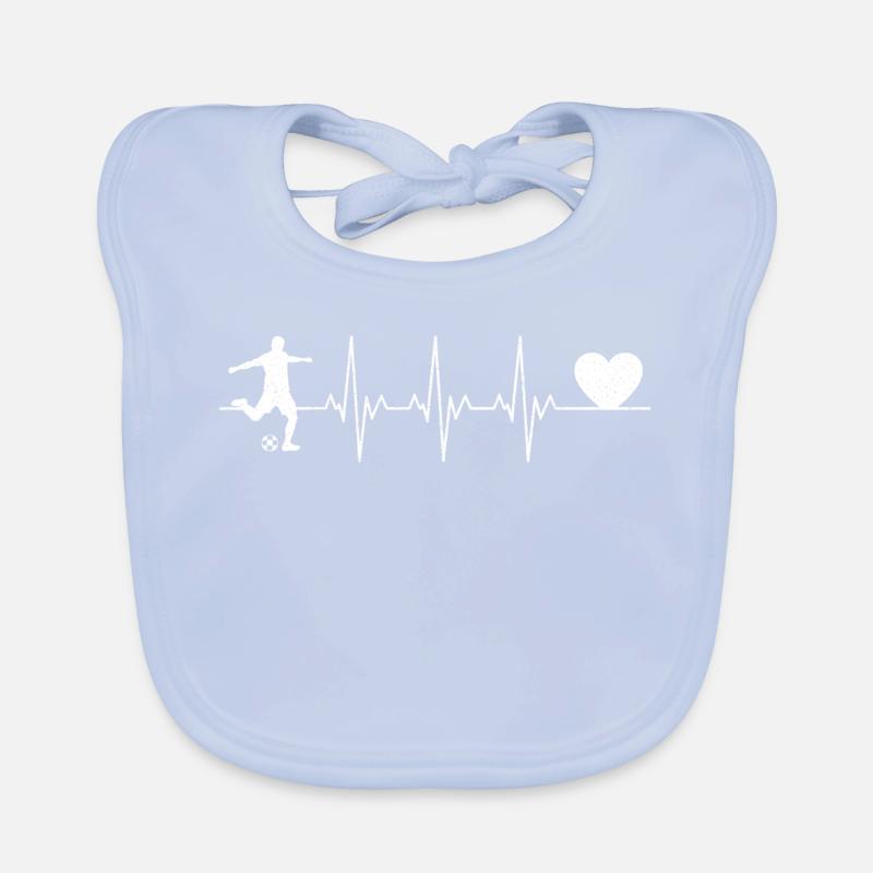 Battement de cœur dans le jeu Bavoir bio Bébé