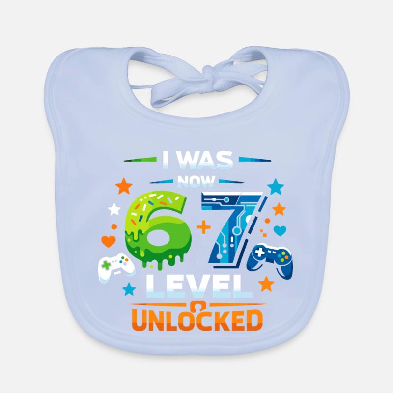 J’avais 6 Maintenant niveau 7 - 67 six sept Bavoir bio Bébé