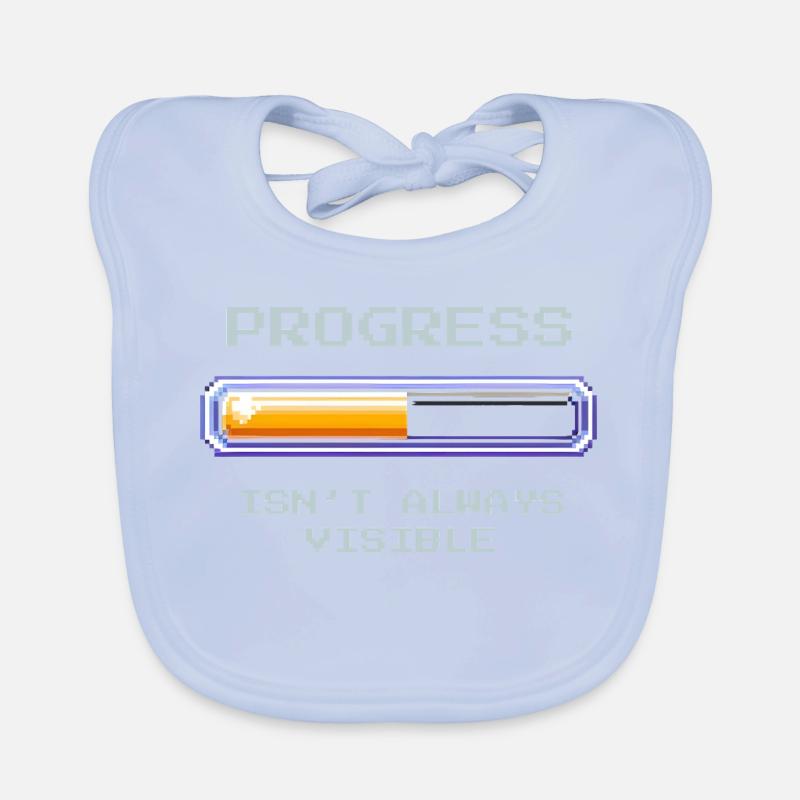 Invisible Progress | Social Work Organic Baby Bibs