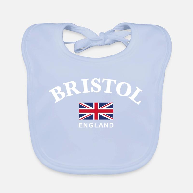 Bristol, Angleterre Bavoir bio Bébé