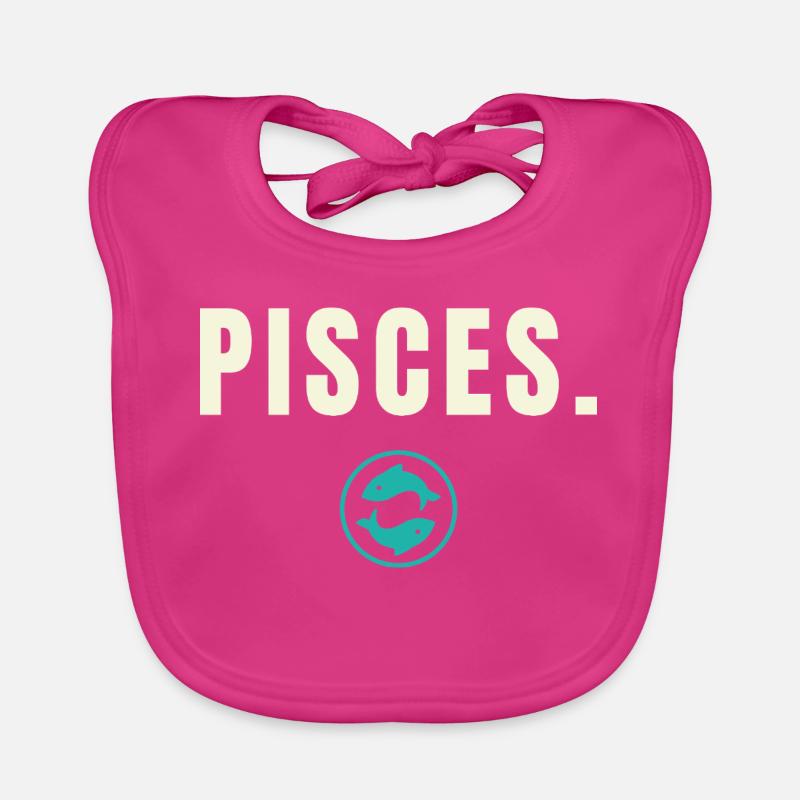 Pisces. Sternzeichen - Success Edition Baby Bio-Lätzchen