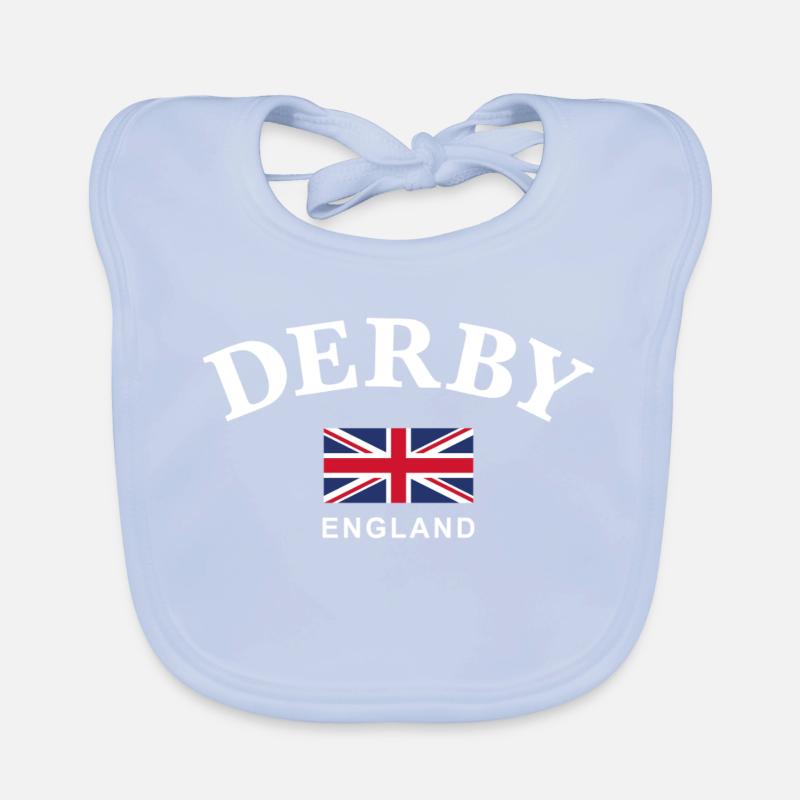 Derby, Angleterre Bavoir bio Bébé