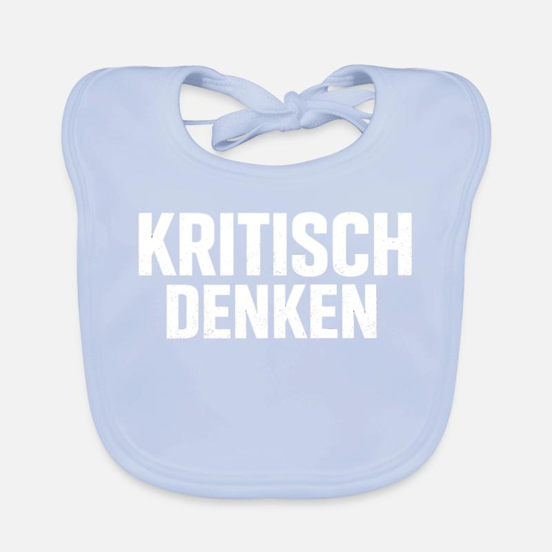 Critical thinking – clear statement look Organic Baby Bibs