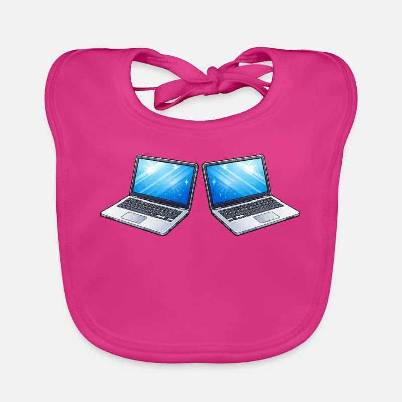 Ordinateur portable Bavoir bio Bébé