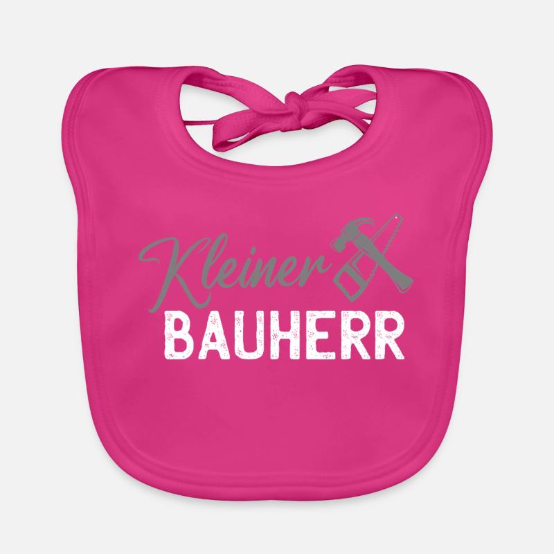 Kleiner Bauherr Werkzeug-Design Baby Bio-Lätzchen