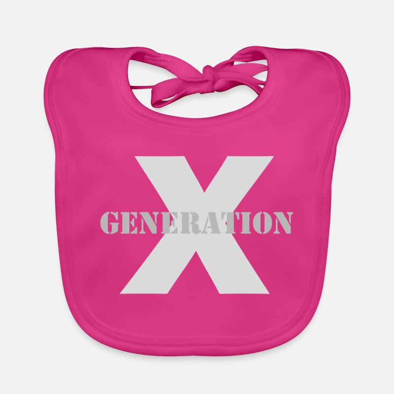 Génération X Bavoir bio Bébé