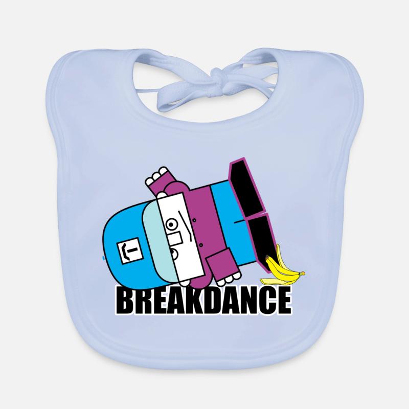 Bot de breakdance banane Bavoir bio Bébé