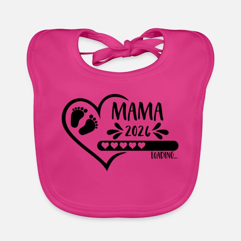 Mama 2026 loading Baby Bio-Lätzchen