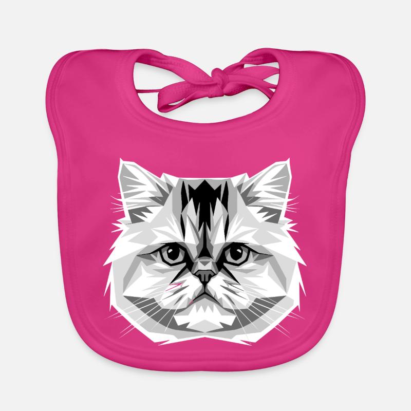 Chat perse Chat persan Chat persan Chat perse Chats mignons Bavoir bio Bébé