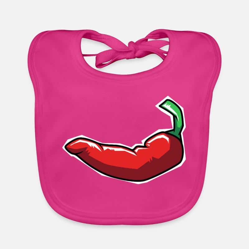 Chilli Chipotle Chilischote Jalapeno Scharf Chili Baby Bio-Lätzchen