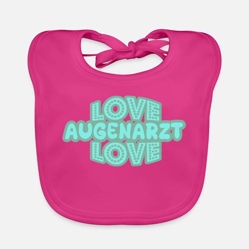 Gift for Ophthalmologist Organic Baby Bibs