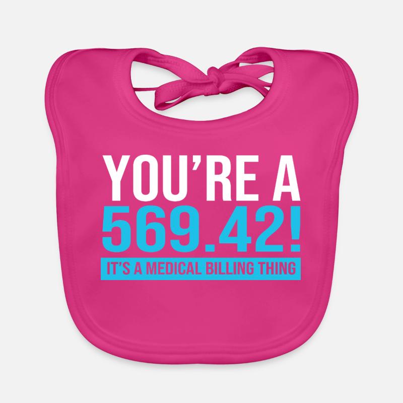 Medical Coder Organic Baby Bibs