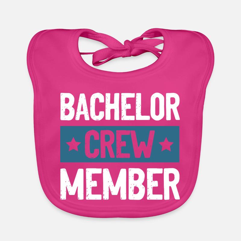 Bachelor Crew Baby Bio-Lätzchen