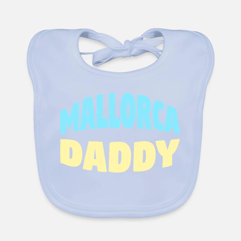 Papa de Majorque Bavoir bio Bébé