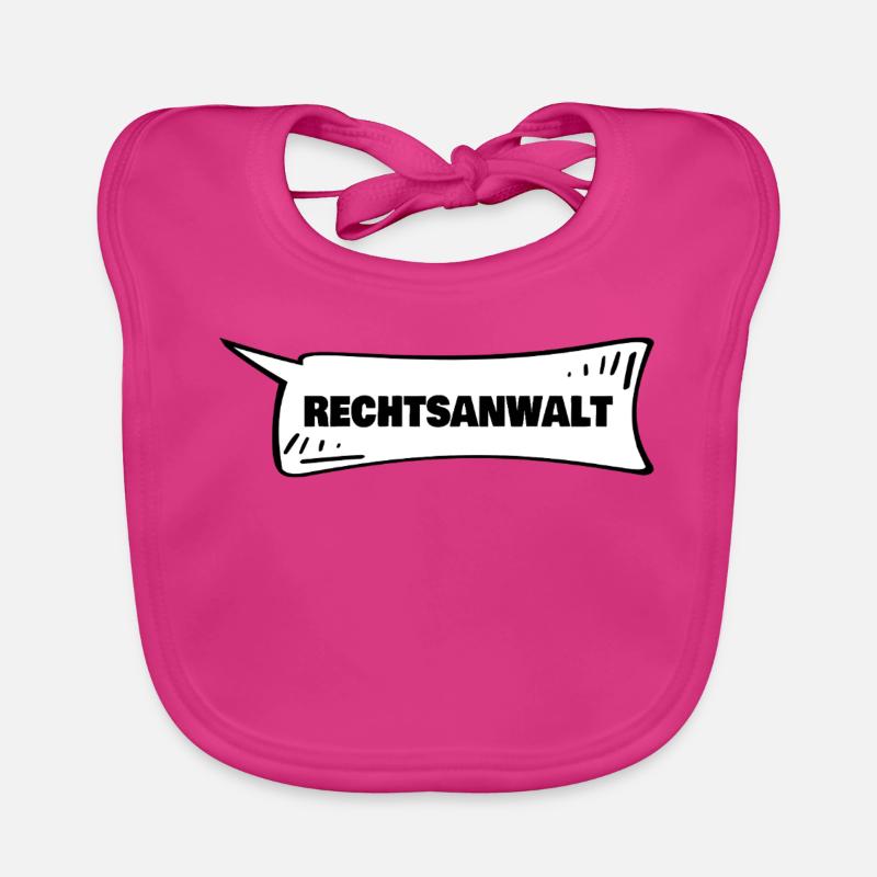 Azubi Rechtsanwalt Baby Bio-Lätzchen