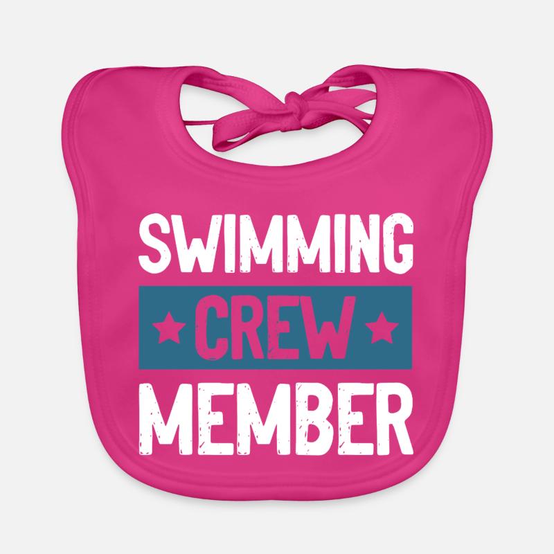 Équipe de natation Bavoir bio Bébé