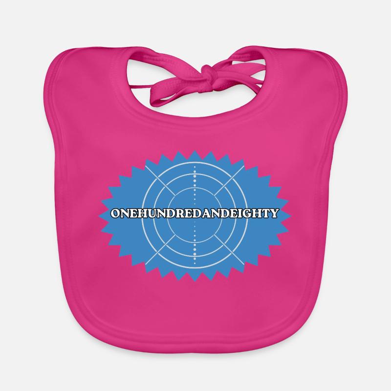 One Hundred and Eighty Target Retro Organic Baby Bibs