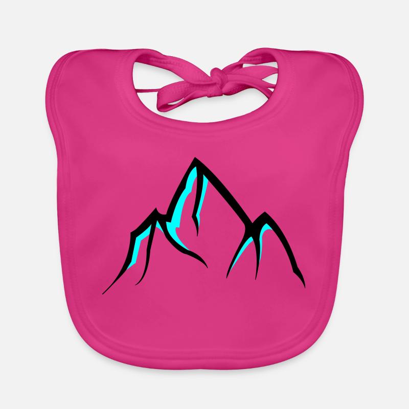 Mountains Mountains Organic Baby Bibs