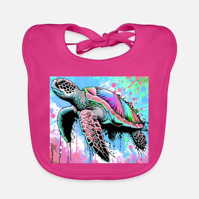 turtle Organic Baby Bibs