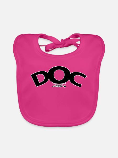 DOC-logo - Baby Bio-Lätzchen - Fuchsia - Vorne