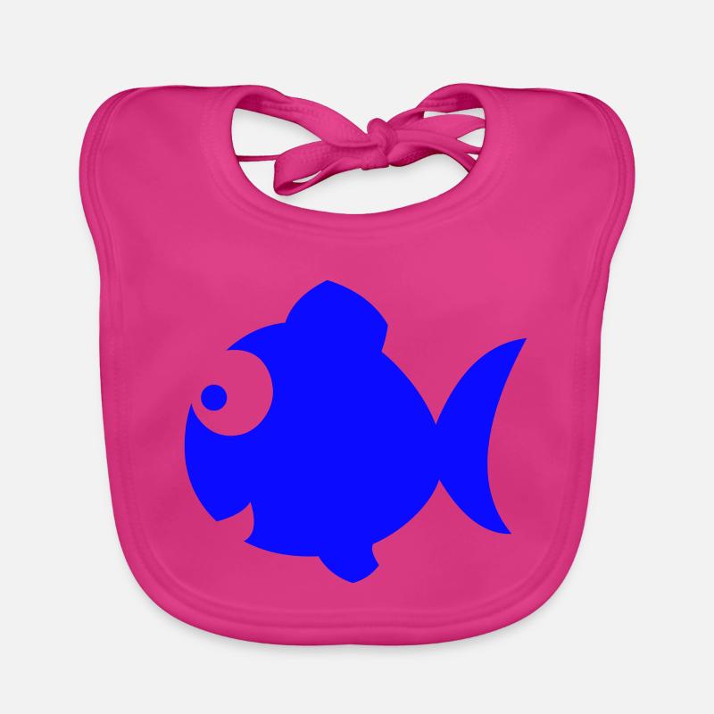 Poisson Bavoir bio Bébé