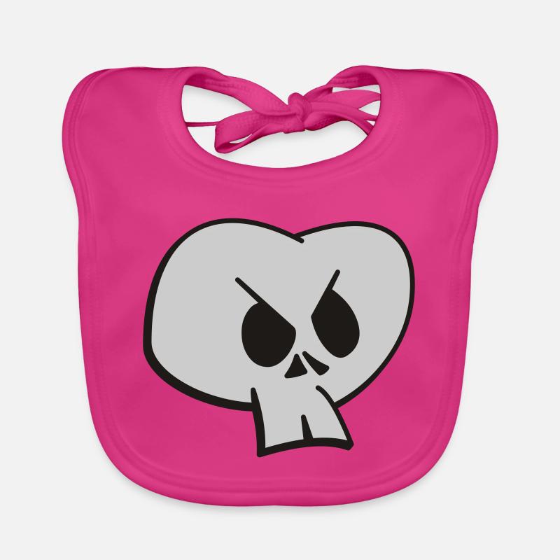 Crâne Bavoir bio Bébé