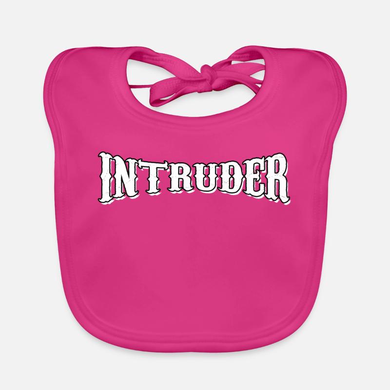 intruder hacker eindringling clan sticker computer Baby Bio-Lätzchen