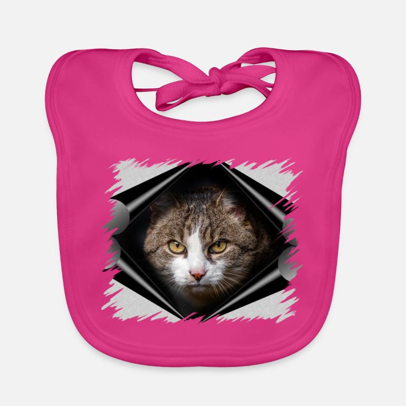 Katze Baby Bio-Lätzchen