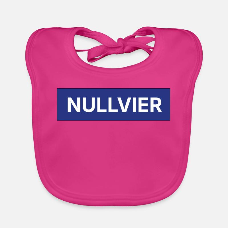 Nullvier Boxlogo Baby Bio-Lätzchen