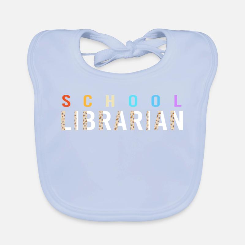 Bookworm Library Reading Organic Baby Bibs