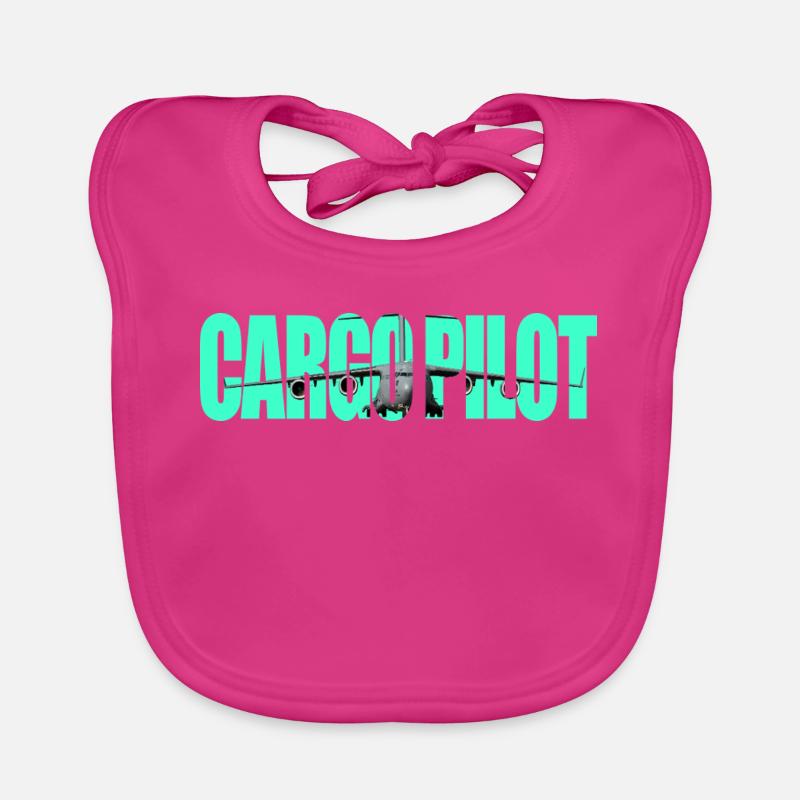 Pilote cargo C-17 Bavoir bio Bébé