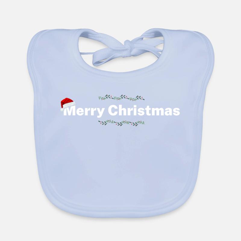 Joyeux Noël – Design festif Bavoir bio Bébé