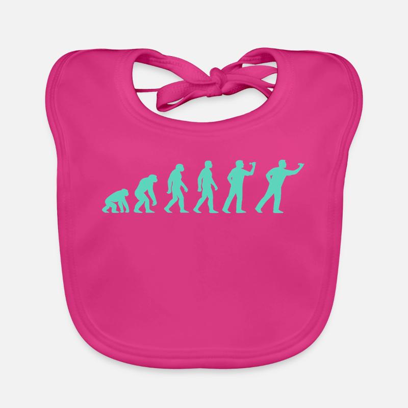 Menschheitsstufen Evolution Baby Bio-Lätzchen