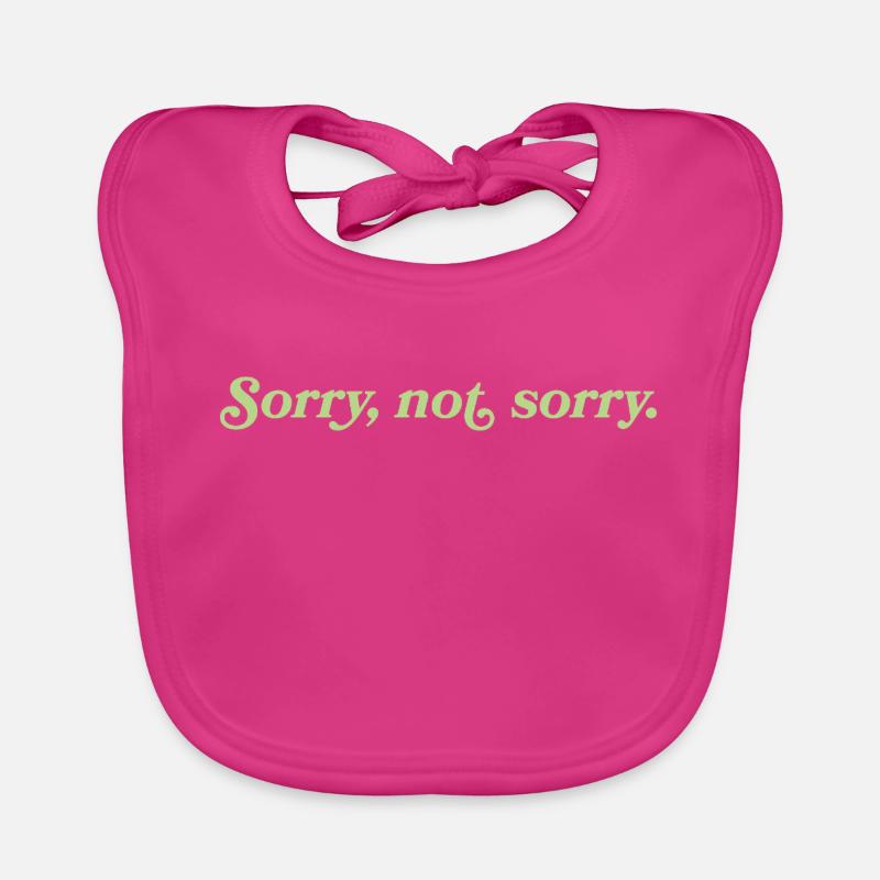 Désolé, pas désolé – Cheeky Attitude Bavoir bio Bébé