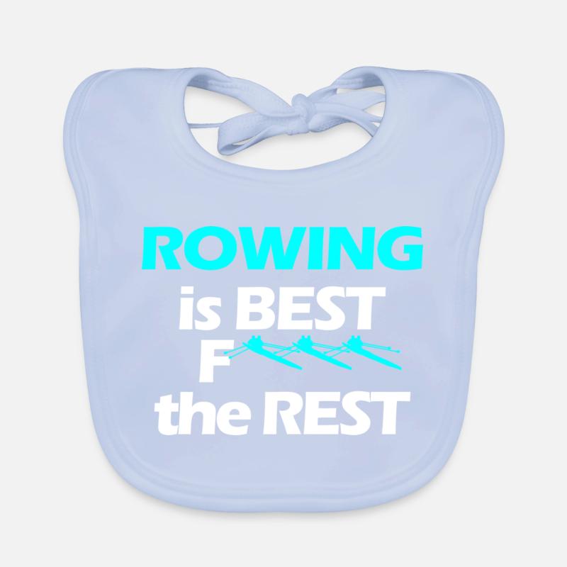 Rameurs d'aviron Bavoir bio Bébé
