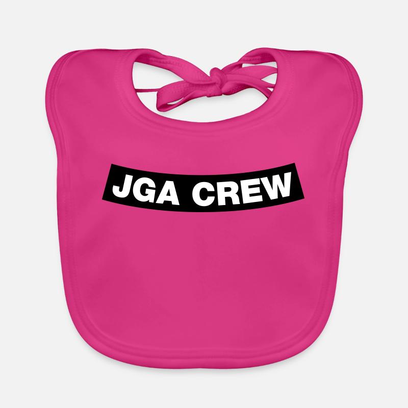 JGA Crew Element Bottom (MC-Rocker-Kutten-Design) Baby Bio-Lätzchen