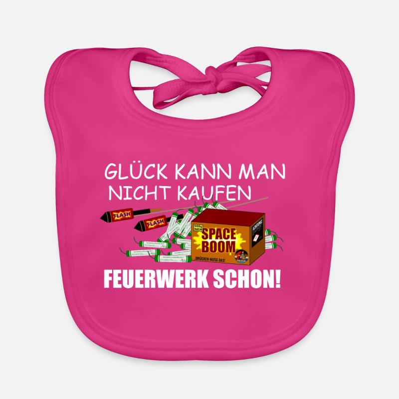 Fireworks can be bought Organic Baby Bibs