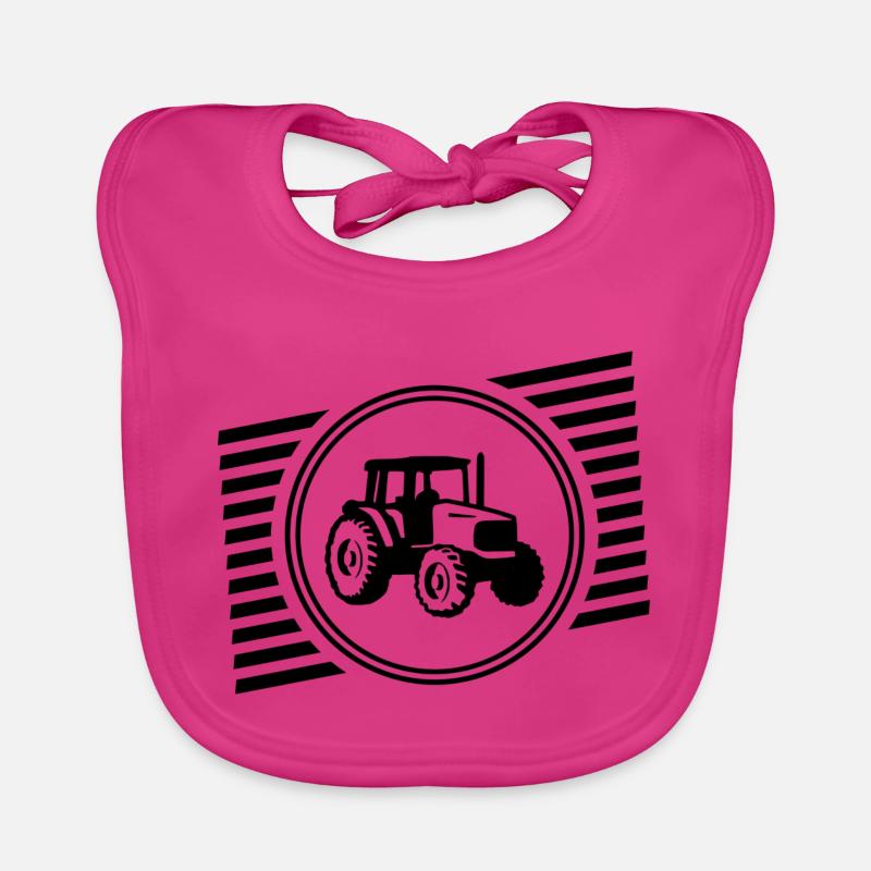 Traktor Baby Bio-Lätzchen