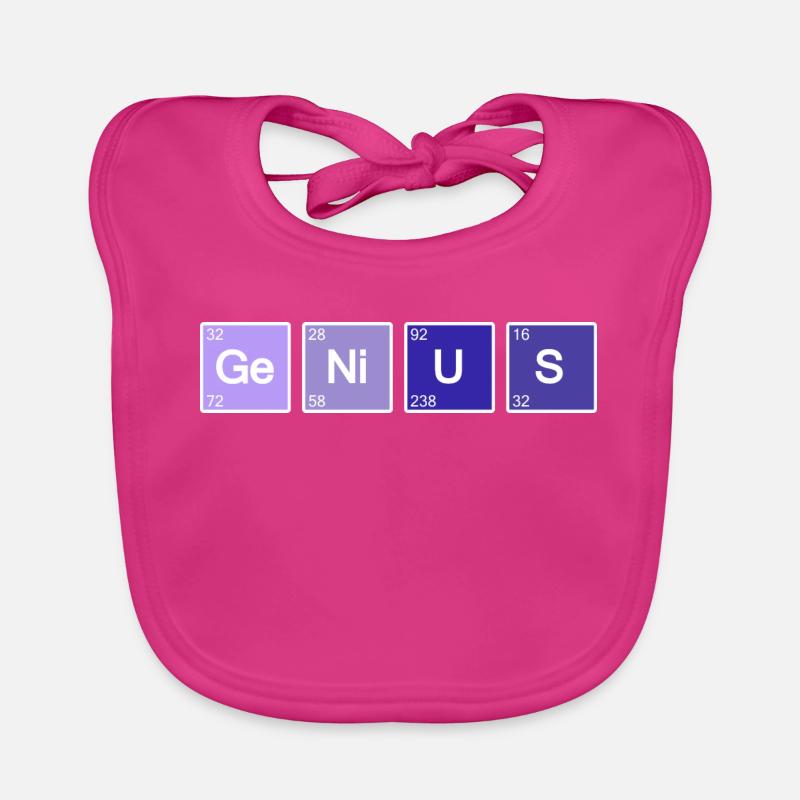 Genius Nerd Geek Organic Baby Bibs