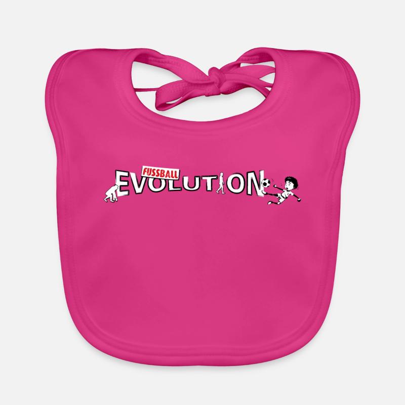 Fussball Evolution | Evolution Design Baby Bio-Lätzchen