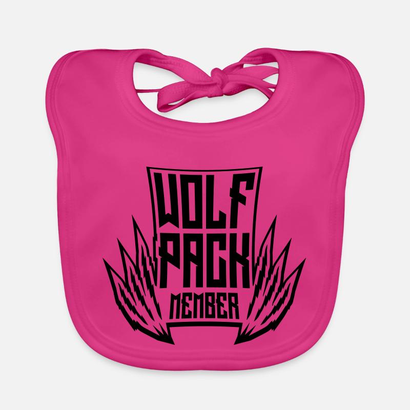 Team Wolf Pack Organic Baby Bibs